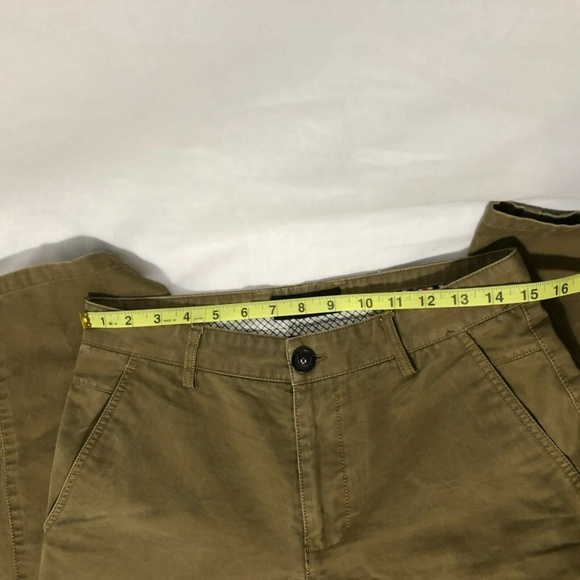 Giorgio Armani Chino Pant Stretch Brown Size 30 - Picture 5 of 8